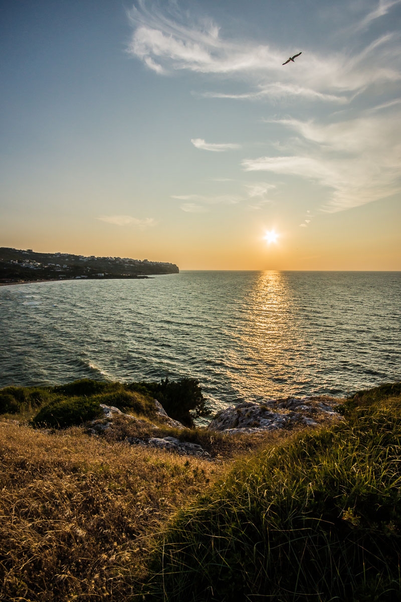 Tramonto su Peschici