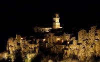 Pitigliano, la notte