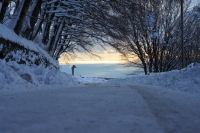 Strada verso il mare