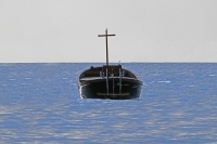 Barca con croce