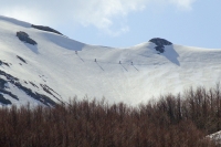 Salita al Rondinaio appennino tosco-emiliano