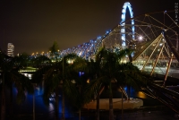 Helix Bridge e Singapore Flyer