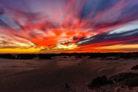 Tramonto sulle dune