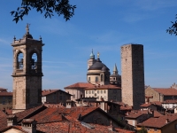 Bergamo - Città Alta vista dalla Rocca