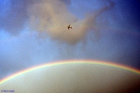 L'aereoplano e l'arcobaleno