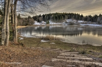 Sul lago di sera (1)