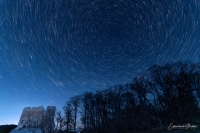 Star Trails - Reussenstein Castle