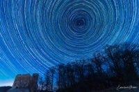 Star Trails - Reussenstein Castle-2