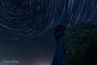 Startrails Hagbergturm