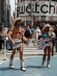 Naked Cowboy and Naked Cowgirl