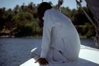 Conducente di una felucca sul Nilo