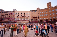 la prova del palio siena