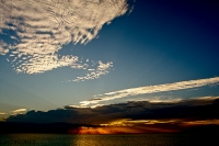 "impronta sulle nuvole" tramonto bayahibe