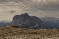 Sassolungo visto dal Col dala Pieres