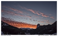 Alba in Val Gardena... dal mio balcone